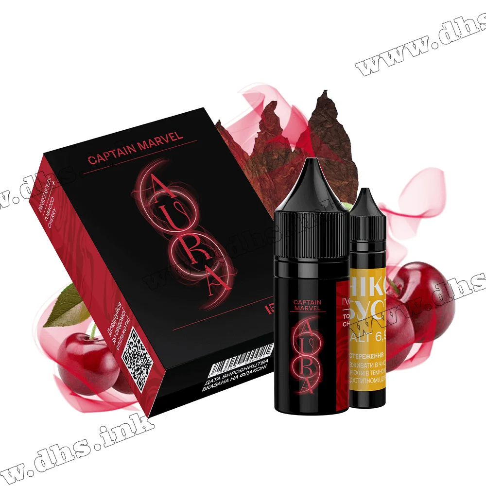 Набір для самозамісу Aura Salt 69 15 мл (69 мг) - Captain Marvel (Капітан Марвел)